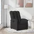 vidaXL Relaxsessel elektrisch verstellbar, schwarzer Stoff (3205382)