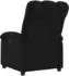 vidaXL Relaxsessel elektrisch verstellbar, schwarzer Stoff (3205382)