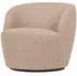 Woood Serra Drehsessel Melange-Stoff, Natur, 360° drehbar (Serra)