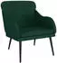 vidaXL Sessel Dunkelgrün Samt 63x76x80cm