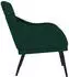 vidaXL Sessel Dunkelgrün Samt 63x76x80cm
