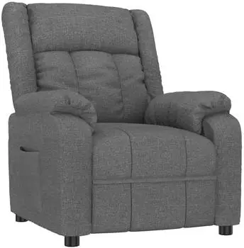 vidaXL Relaxsessel Dunkelgrauer Stoff (348109)