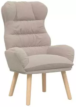 vidaXL Sessel Hellgrau Sherpa-Stoff (42001880)