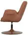 Woood Marten Sessel Webstoff, 360° drehbar, Orange