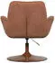 Woood Marten Sessel Webstoff, 360° drehbar, Orange