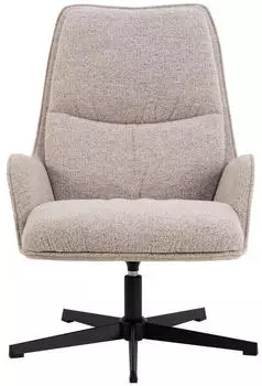 Actona Bosley Loungesessel Boucl&eacute; beige, Drehfunktion (83734542-0)