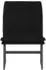 vidaXL Loungesessel Stoff Schwarz 52x75x76cm (351314)
