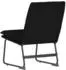 vidaXL Loungesessel Stoff Schwarz 52x75x76cm (351314)