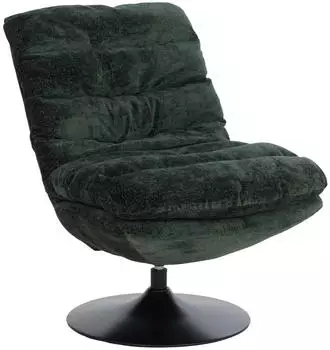 MCW Loungesessel Q29 drehbar Chenille 470g/m&sup2; gr&uuml;n (MCW-Q29)