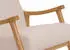 MCW MCW-K10 Schaukelstuhl Bouclé 450g/m² creme, Gestell natur (94782)