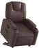 vidaXL Relaxsessel mit Aufstehhilfe Kunstleder Braun (3204432)