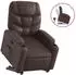 vidaXL Relaxsessel mit Aufstehhilfe Braun Kunstleder (3204660)