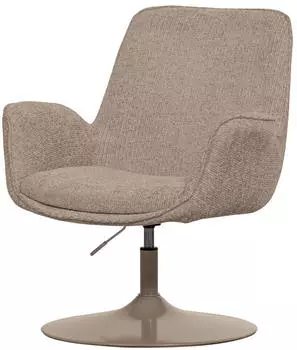 Woood Marten Sessel Webstoff, Sand, 360&deg; drehbar, h&ouml;henverstellbar