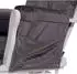 MCW Relaxsessel C76 Schwingstuhl mit Hocker, Samt, grau/weiß (MCW-C76)