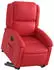 vidaXL Relaxsessel mit Aufstehhilfe Elektrisch Kunstleder Rot (3204245)