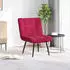 vidaXL Relaxsessel Samt Weinrot 64x74x84cm (4012321)