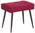 vidaXL Relaxsessel Samt Weinrot 64x74x84cm (4012321)