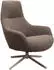 KARE Mimi Drehsessel Stoff, Mocca (70171)