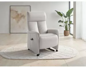 sit&more Cremona Comfort TV-Sessel reinwei&szlig;, manuell oder elektrisch mit Akku (82691214-0)