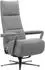 sit&more Vario Comfort TV-Sessel Hellgrau 360° Drehfunktion 3 Motoren 100% Polyester