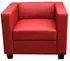 MCW Sessel Lille Kunstleder Rot