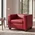 MCW Sessel Lille Kunstleder Rot