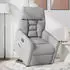 vidaXL Relaxsessel mit Aufstehhilfe Stoff Wolkengrau (3303041)