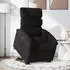 vidaXL Relaxsessel mit Aufstehhilfe Elektrisch Schwarz Stoff (3204004)