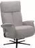 sit&more Triple Seven Xtra Large TV-Sessel Silber 100% Polyester bis 200kg (Triple Seven XL)