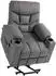 CLP Sessel Andover 84x104x95cm grau Stoff