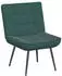vidaXL Relaxsessel mit Hocker Dunkelgrün Samt (4012329)