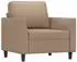 vidaXL Sessel Kunstleder Cappuccino-Braun 60cm (359327)
