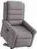vidaXL Relaxsessel mit Aufstehhilfe Elektrisch Taupe Stoff (3303341)