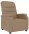 vidaXL Relaxsessel Kunstleder Cappuccino-Braun (342692)