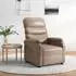 vidaXL Relaxsessel Kunstleder Cappuccino-Braun (342692)