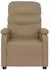 vidaXL Relaxsessel Kunstleder Cappuccino-Braun (342692)