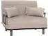 MCW Schlafsessel K29 Klappsessel Chenille 370g/m² Creme (MCW-K29)