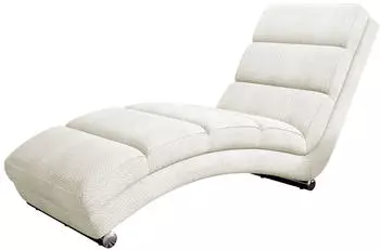 Mirjan24 Relaxliege Sessel Textil, Ecru (Holiday)