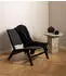 Furniture To Go Carson Lounge-Sessel Holz Schwarz (Carson)