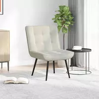 vidaXL Relaxsessel Creme 64x74x84 cm Samt
