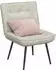 vidaXL Relaxsessel Samt Creme 64x74x84cm