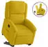 vidaXL Relaxsessel mit Aufstehhilfe Gelb Samt (3204307)