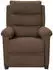 vidaXL Relaxsessel Elektrisch Braun Stoff (3098967)