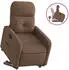 vidaXL Relaxsessel mit Aufstehhilfe Braun Stoff (3206799)