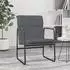 vidaXL Loungesessel Kunstleder Grau 55x64x80cm (351363)