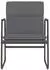 vidaXL Loungesessel Kunstleder Grau 55x64x80cm (351363)