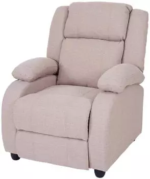 MCW Relaxsessel Glasgow Textil, creme-grau