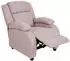 MCW Relaxsessel Glasgow Textil, creme-grau