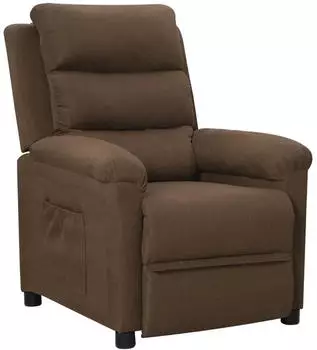 vidaXL Relaxsessel Braun Stoff (342343)