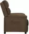 vidaXL Relaxsessel Braun Stoff (342343)